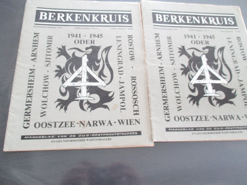 2 BERKENKRUIS - 1981, Enlèvement ou Envoi, Armée de terre