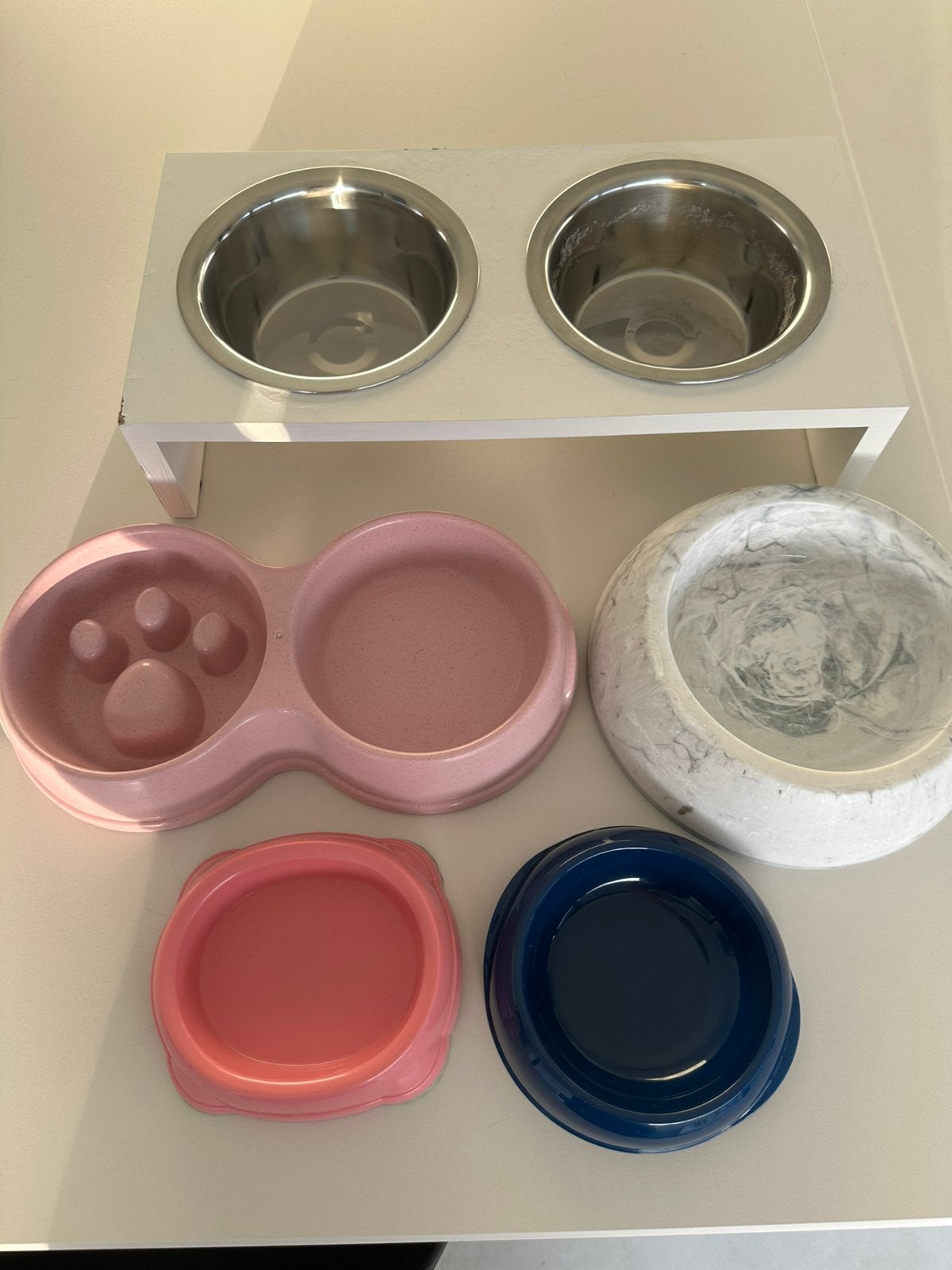 Drink/eetbakjes voor honden/ katten, Ophalen of Verzenden, Zo goed als nieuw