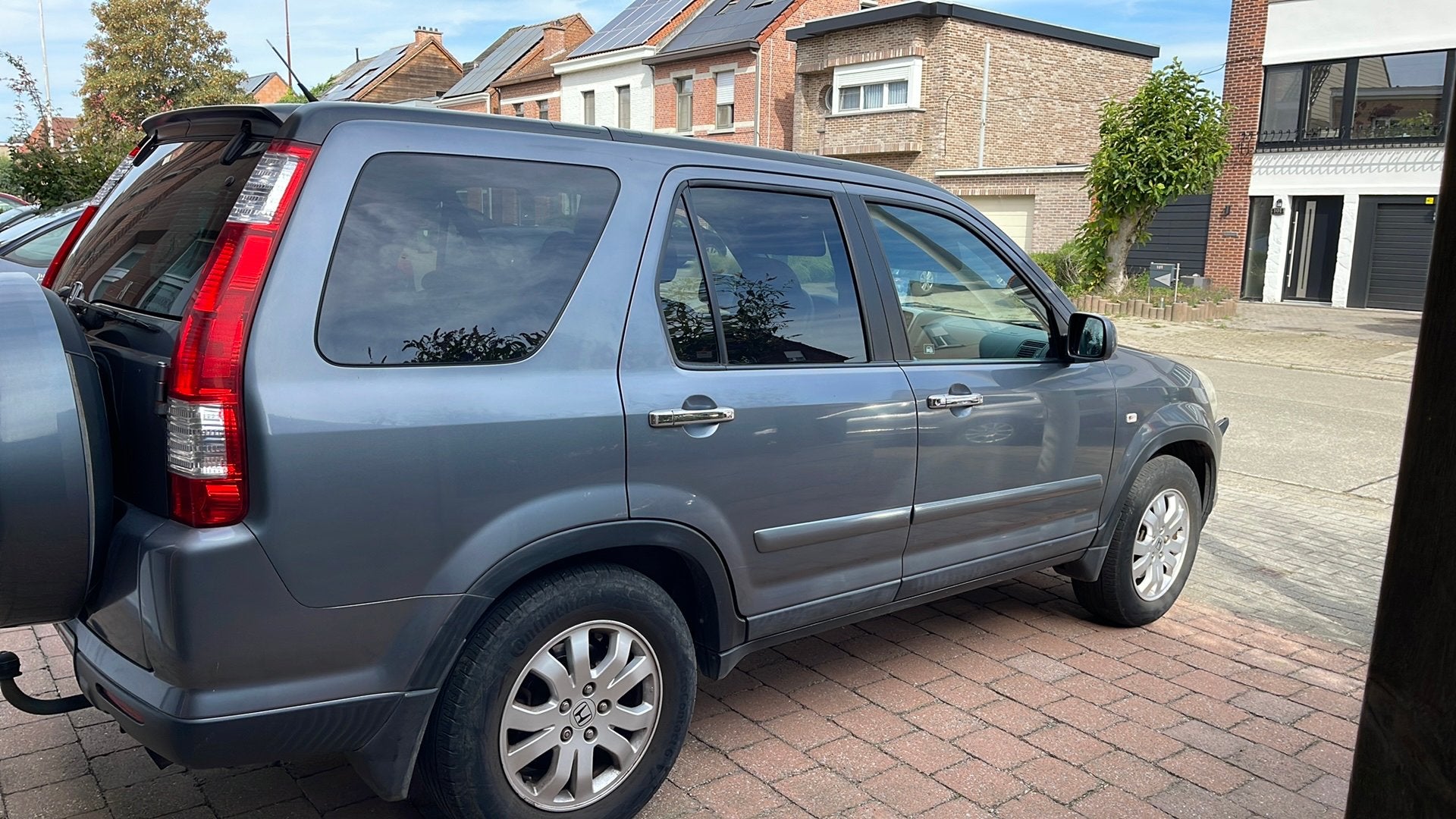 honda crv, Autos, Honda, Argent ou Gris, Achat, Boîte manuelle, Entretenue par le concessionnaire