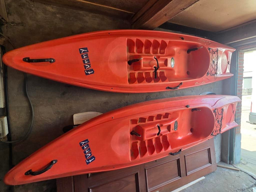 Sit on top Kayak met pedels, Watersport en Boten, Kano's, Ophalen