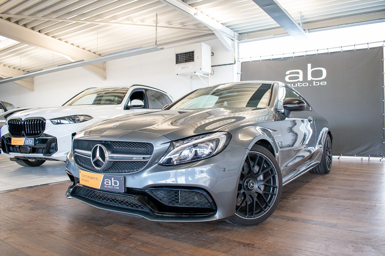 Mercedes-Benz C 63 AMG AMG COUPE V8 BELGISCHE WAGEN, BURMES, Auto's, 4 zetels, 0 cilinders, 0 kg, Bedrijf