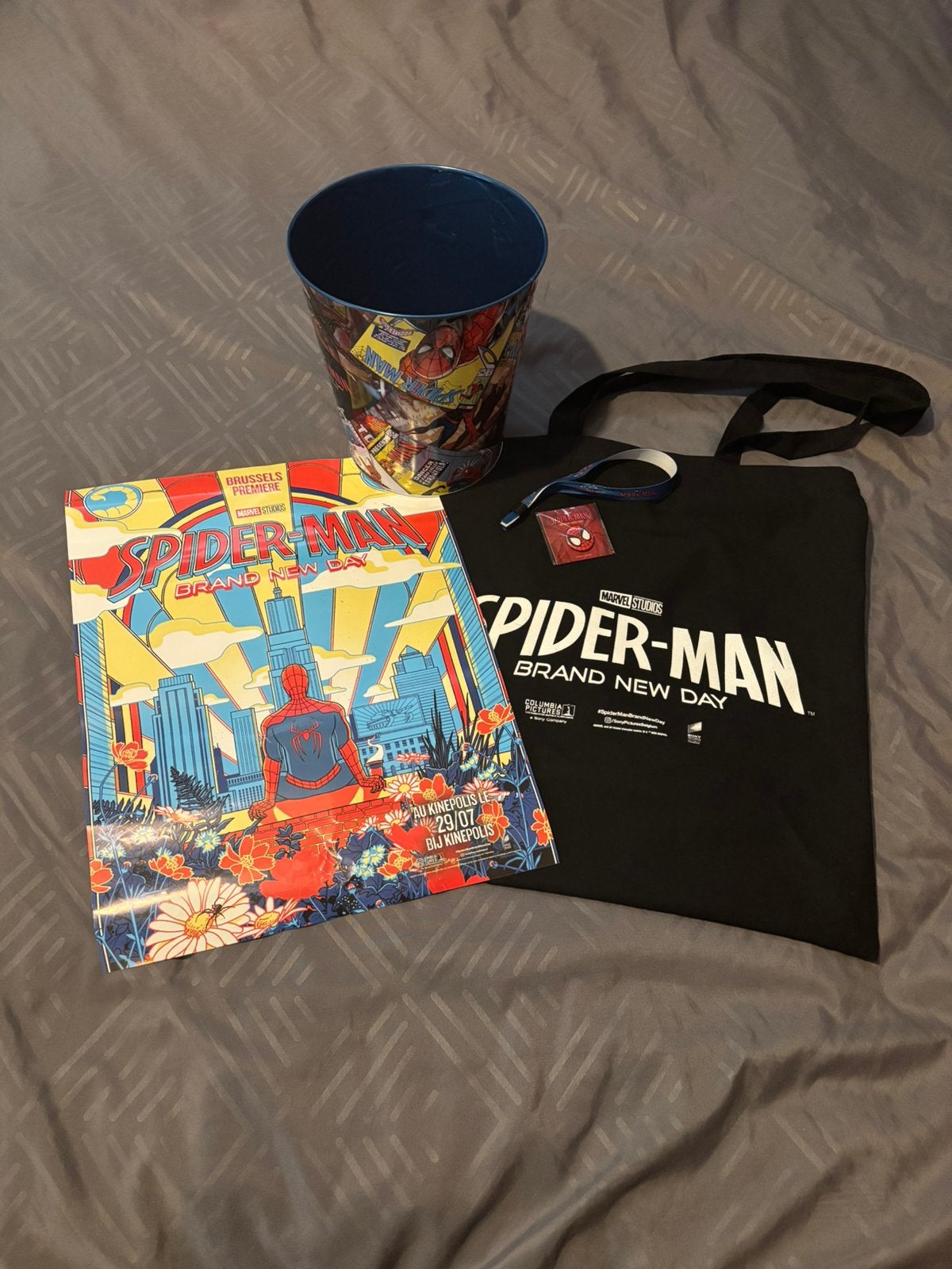 Spider-man Collector items, Ophalen