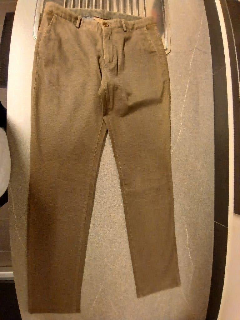 Broek heren massimo dutti nieuw maat 32-42, Kleding | Heren, Bruin, Nieuw, Overige maten, Ophalen of Verzenden