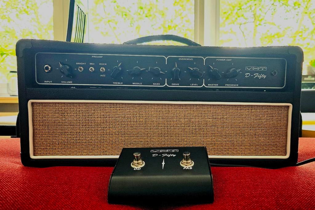 Dumble Overdrive à tête tubulaire VHT AV-D-50H D-Fifty D50, Musique & Instruments, Amplis | Basse & Guitare, Enlèvement ou Envoi