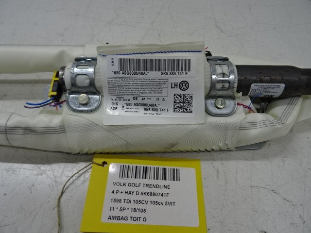AIRBAG DAK LINKS Volkswagen Golf VI (5K1) (5K6880741F), Auto-onderdelen, Gebruikt, Volkswagen, Volkswagen AG, Kundenbetreuung@volkswagen.de