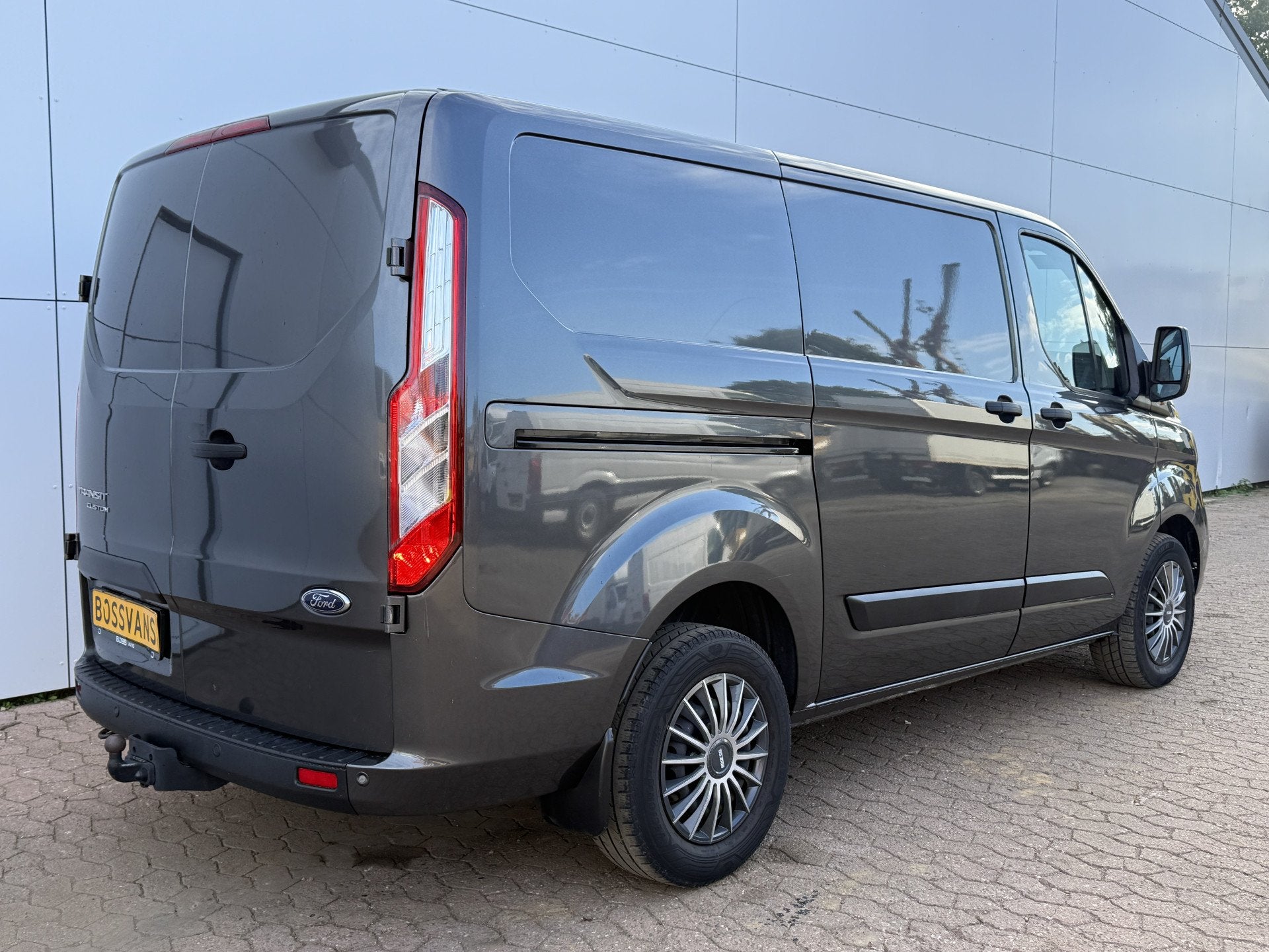 Ford Transit Custom 280 2.0 TDCI 130PK Automaat Cruise Contr, Autos, Argent ou Gris, Achat, Entreprise, 3 places