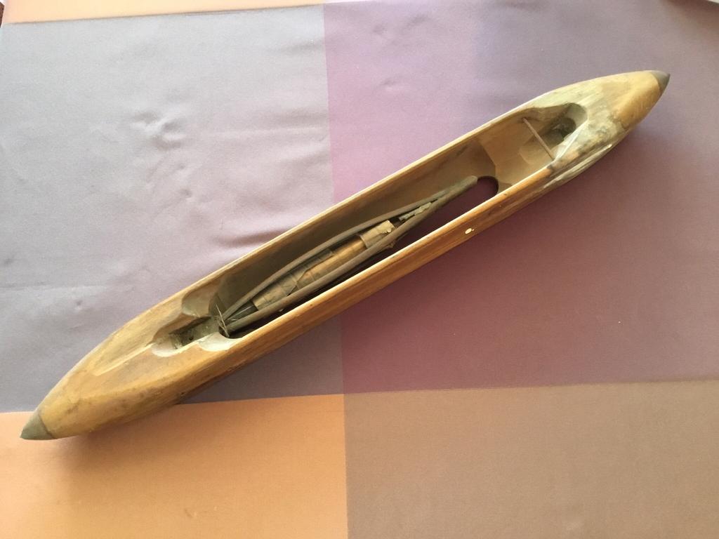 Antieke schietspoel, Antiek en Kunst, Ophalen of Verzenden