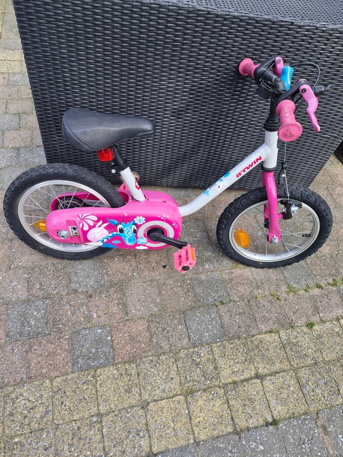 meisjes fiets, Fietsen en Brommers, Ophalen, Gebruikt
