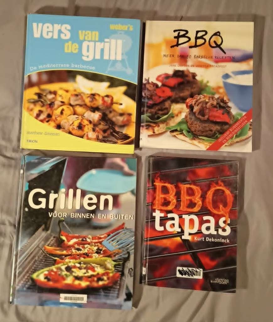 barbecue boeken, Ophalen of Verzenden