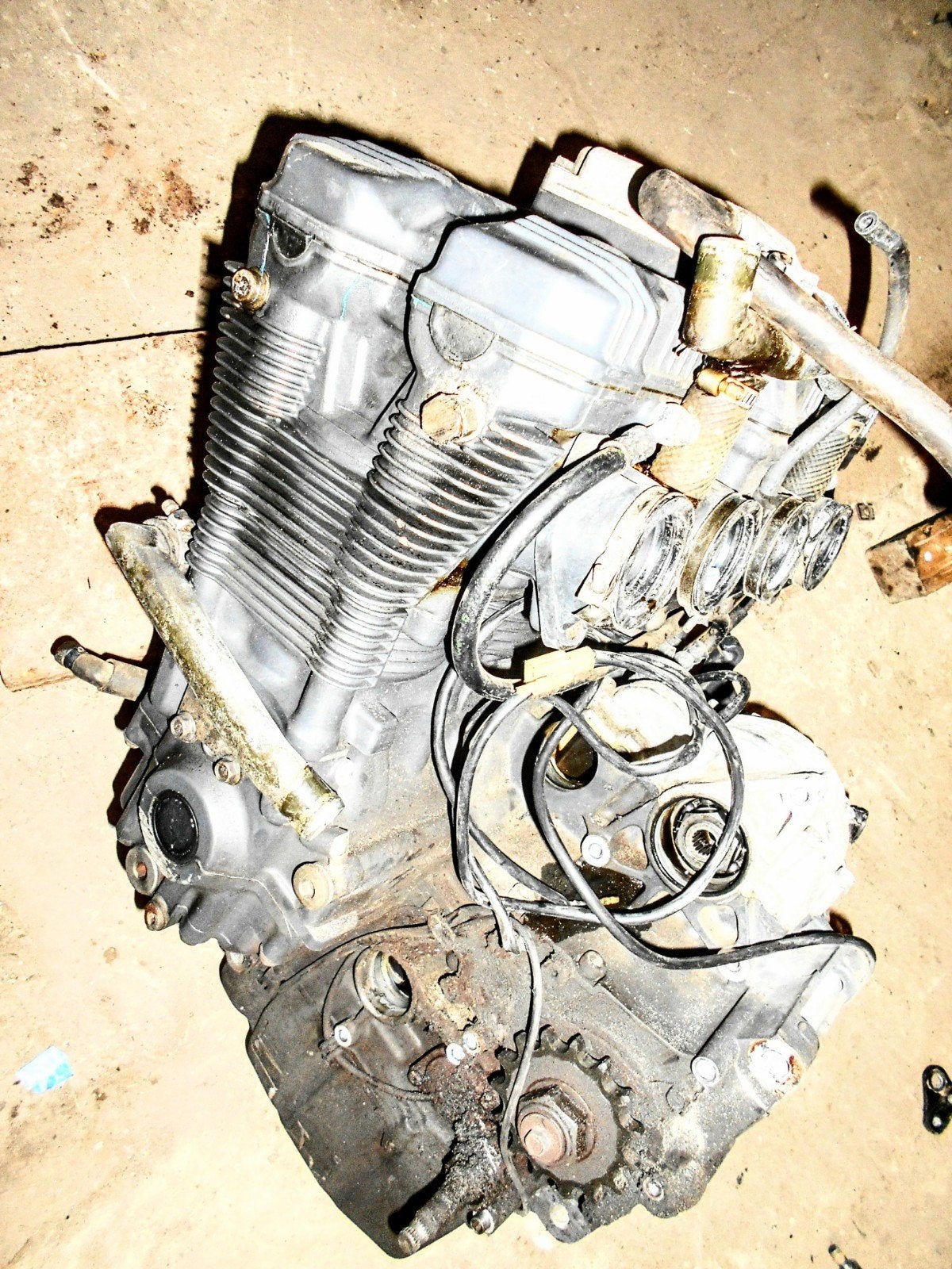 Moteur nu de SUZUKI GSXR 750 W de 1992, Ophalen