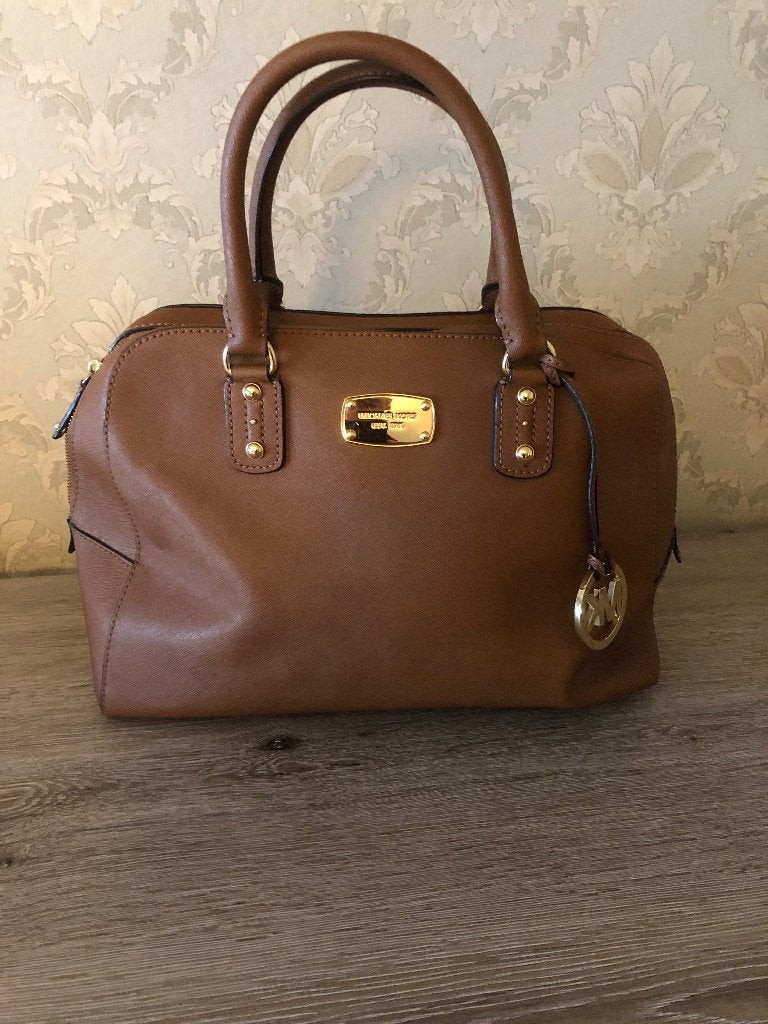 Handtas Michael Kors, Handtassen en Accessoires, Tassen | Damestassen, Ophalen of Verzenden, Zo goed als nieuw, Bruin, Handtas