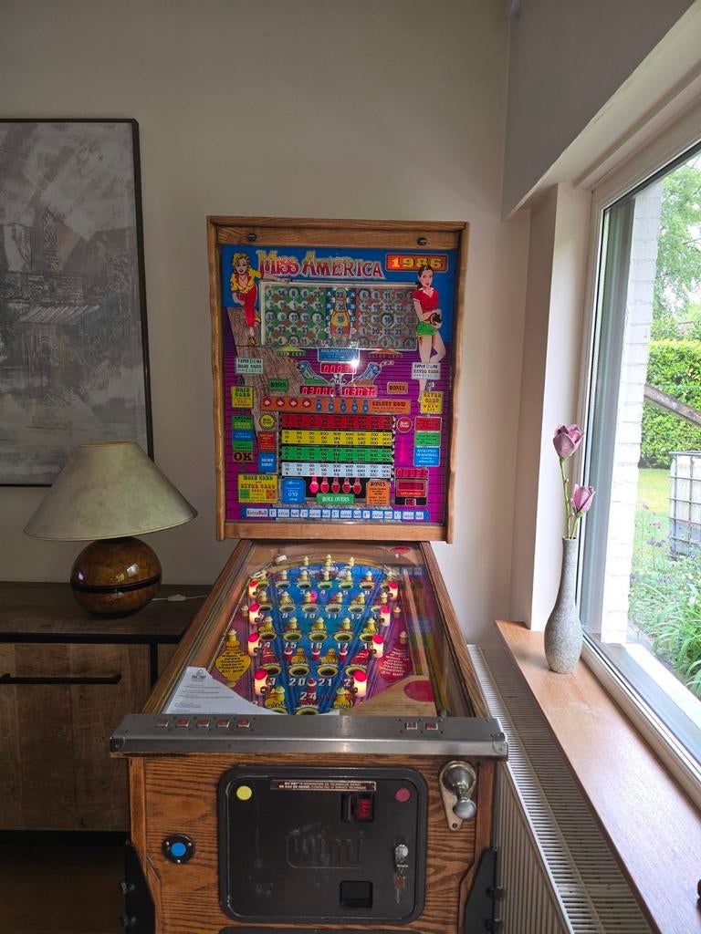 Bingokast miss america 1986 werkende staat!!, Enlèvement