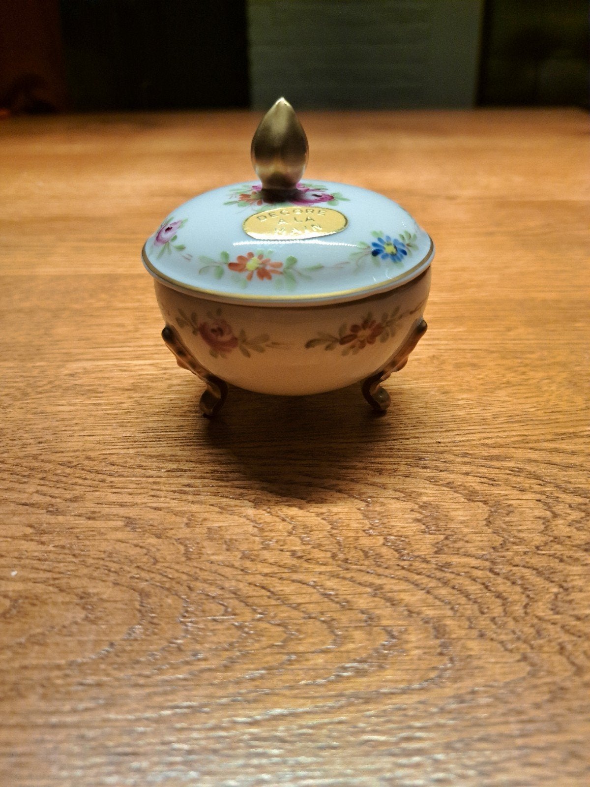 porseleinen potje met deksel - Limoges, Ophalen