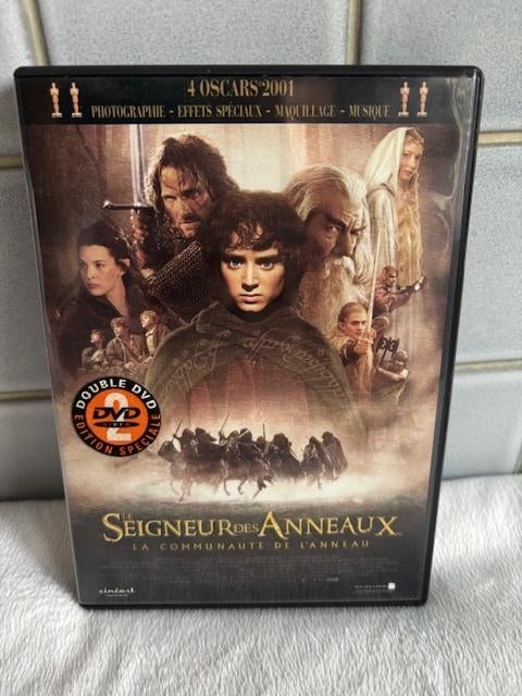 DVD The Lord of the Rings - The Fellowship of the Ring, Ophalen, Zo goed als nieuw, Overige typen