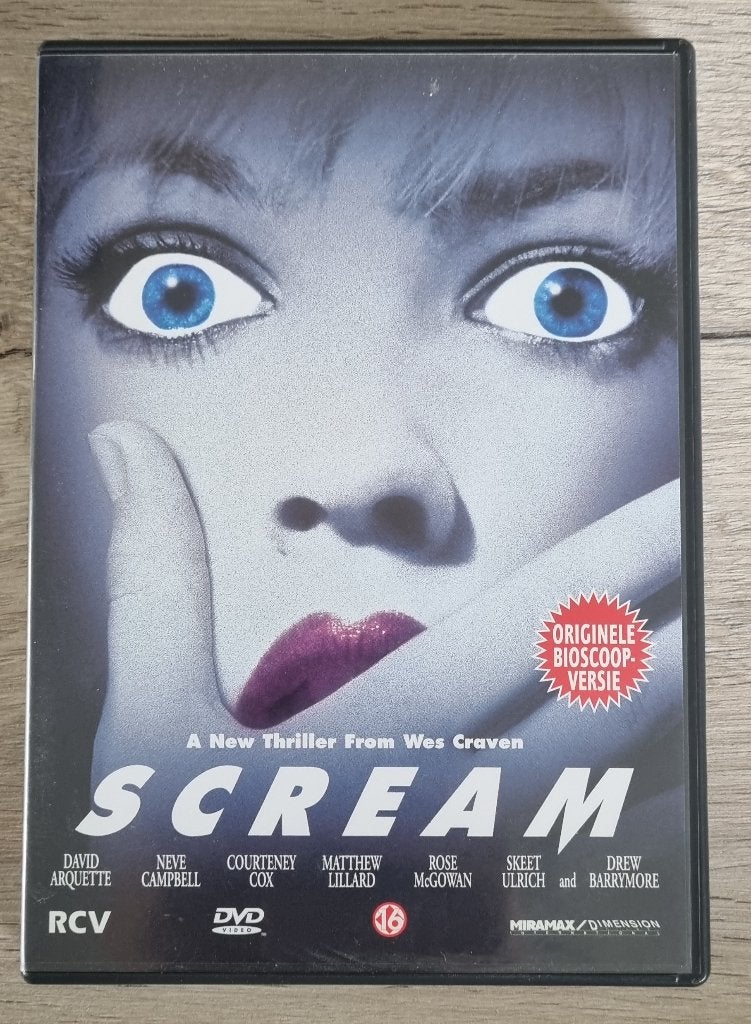 dvd scream, Ophalen, Zo goed als nieuw