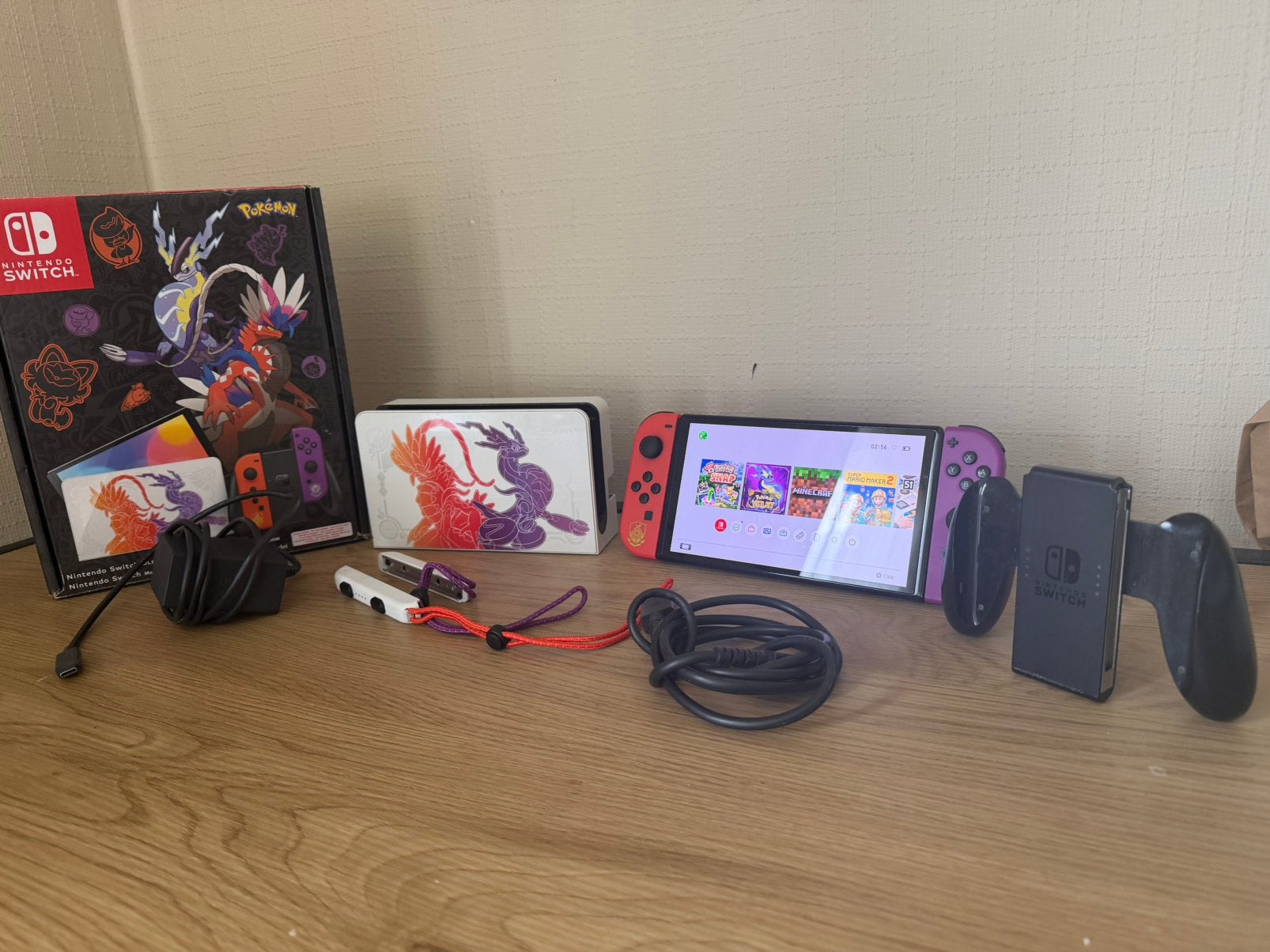 Pokémon Scarlet & Violet Edition oled – Nintendo Switch, Consoles de jeu & Jeux vidéo, Enlèvement ou Envoi, Comme neuf