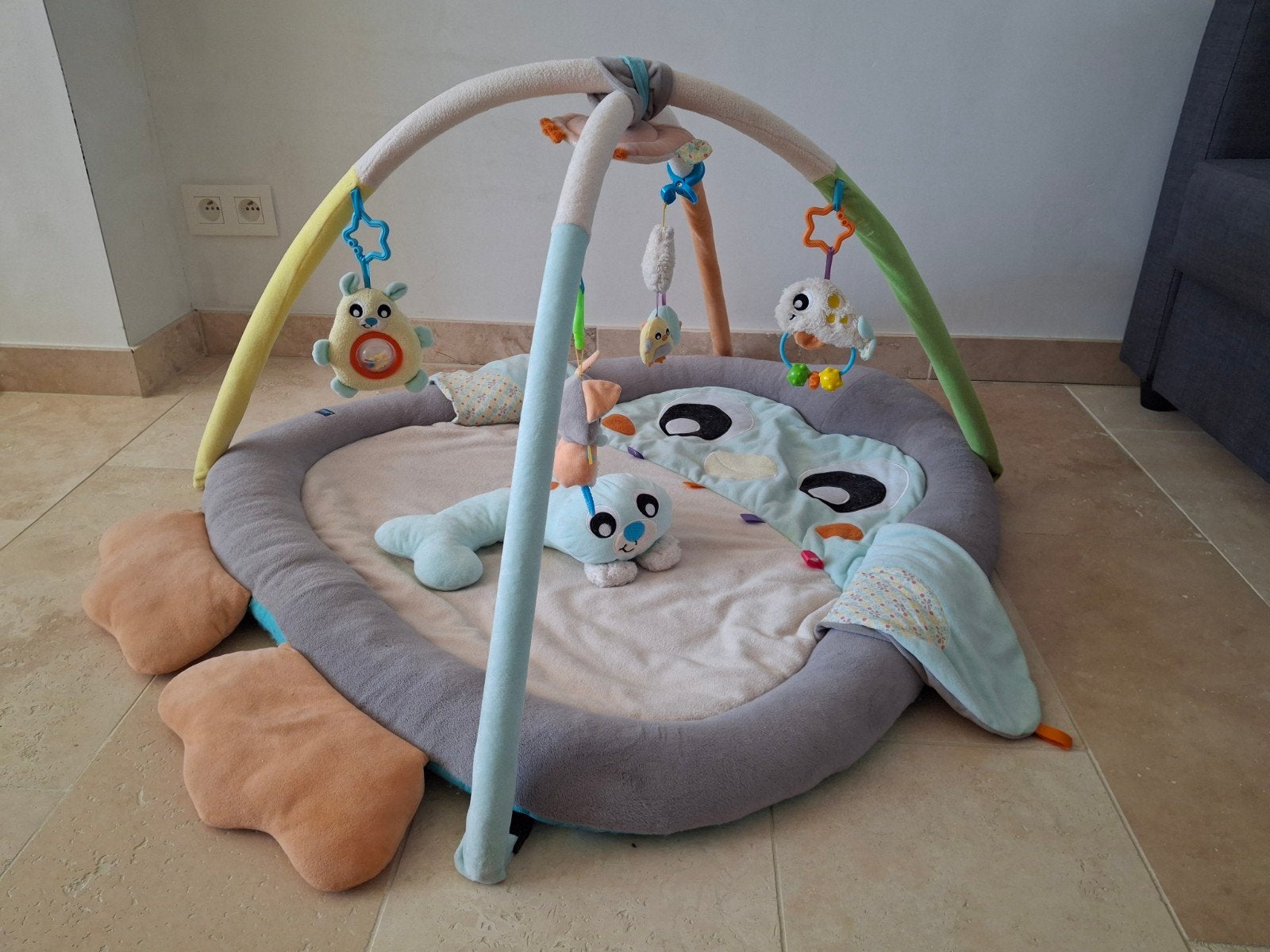 Playgro speelmat pinguin, Ophalen, Gebruikt