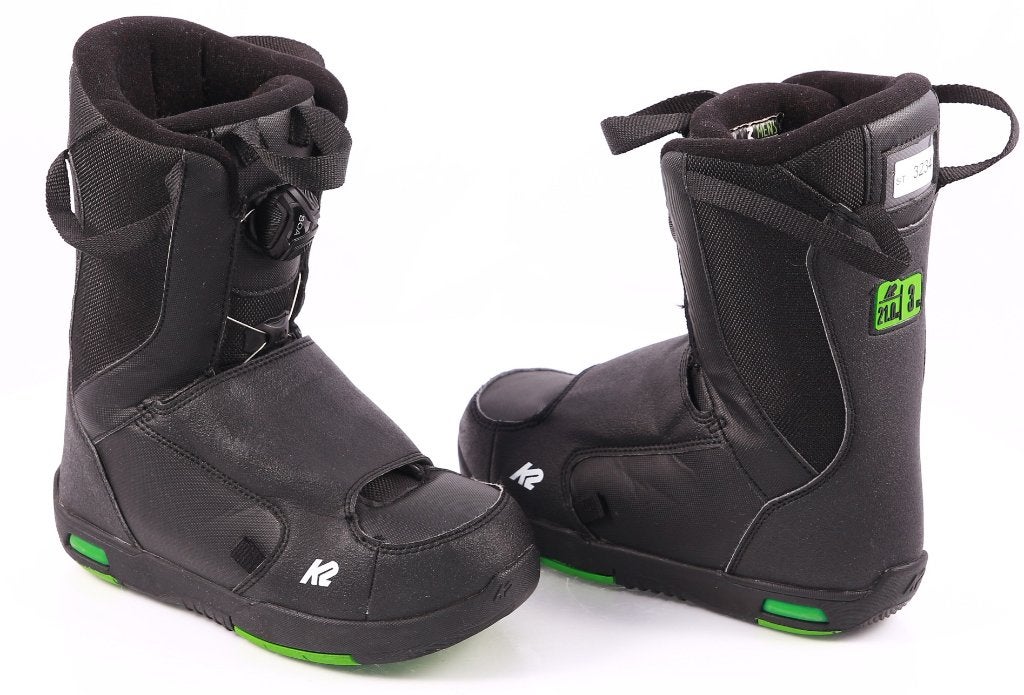 33 chaussures de snowboard EU pour enfants K2 VANDAL, BOA, Envoi, Utilisé, Chaussures