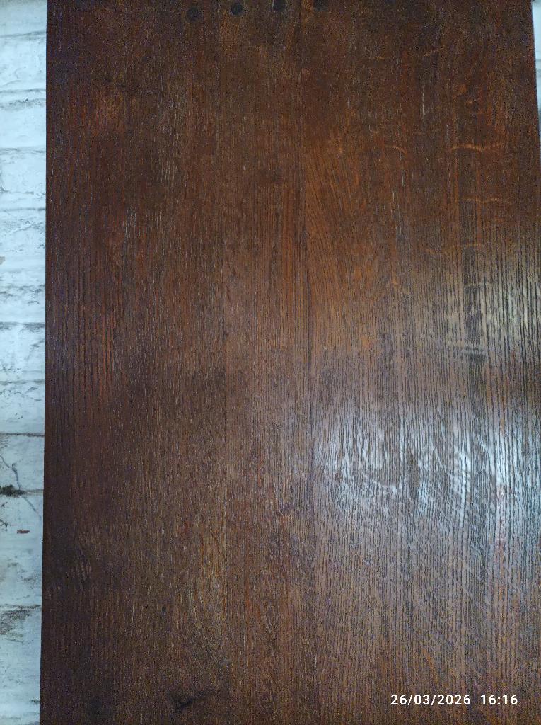 MASSIEF EIKENHOUTEN TAFEL VOOR BAR, Ophalen, Zo goed als nieuw
