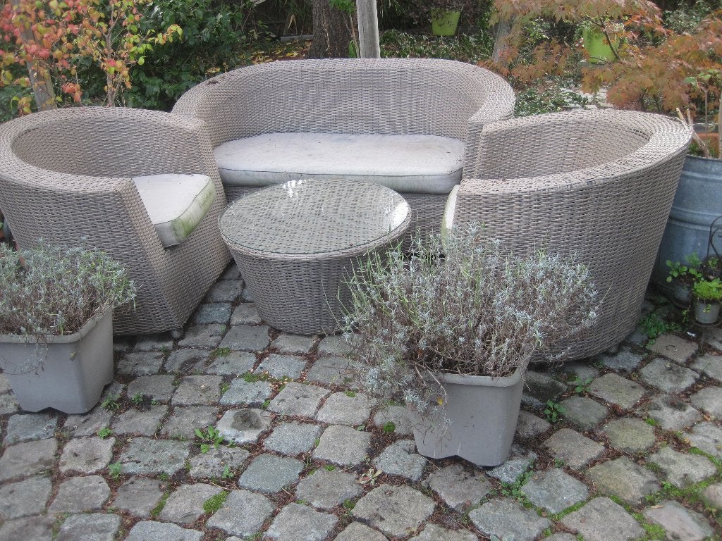Tuinset, Tuin en Terras, Ophalen, Gebruikt, Bank, Tuinset