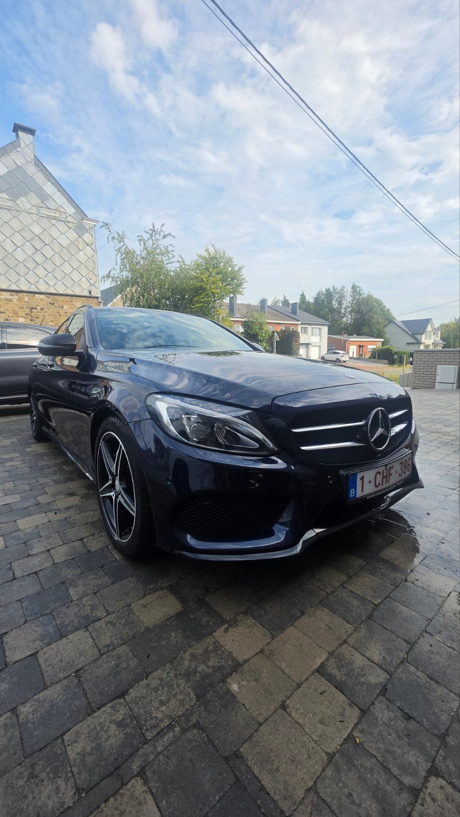 Mercedes Classe C de 2017 pack AMG full boite automatique!!!, Autos, Cuir, Achat, Diesel, Automatique
