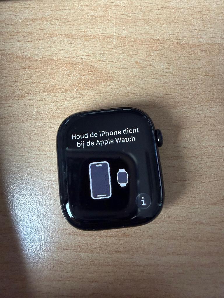 Apple Watch Series 10 46mm, Handtassen en Accessoires, Smartwatches, Ophalen, Zwart, Apple Watch, IOS