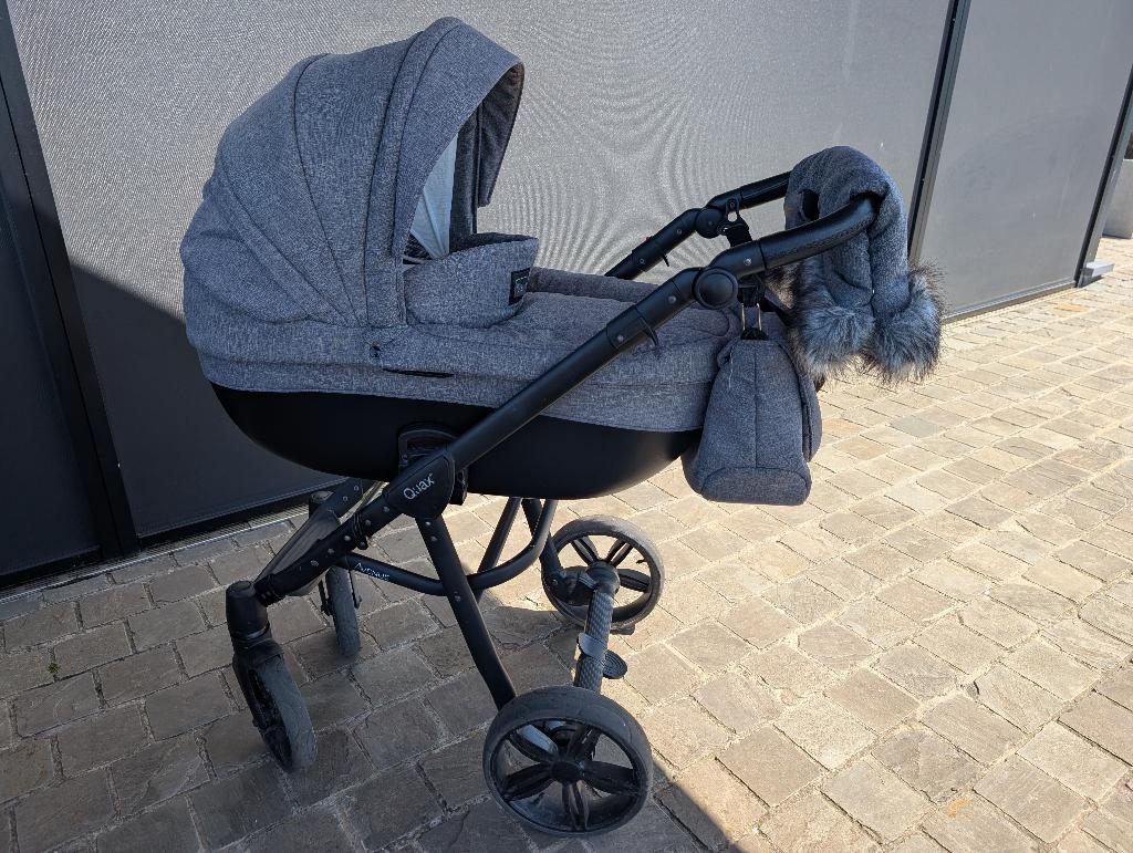 Kinderwagen Quax avenue linen grey, Kinderen en Baby's, Kinderwagens en Combinaties, Gebruikt, Kinderwagen, Overige merken, Ophalen