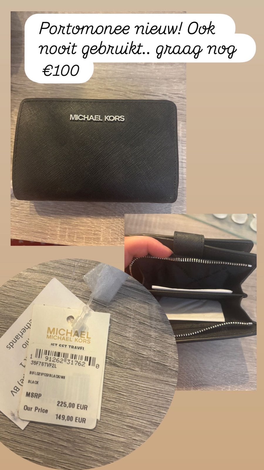 Michael kors portomonee, Ophalen, Nieuw, Overige merken