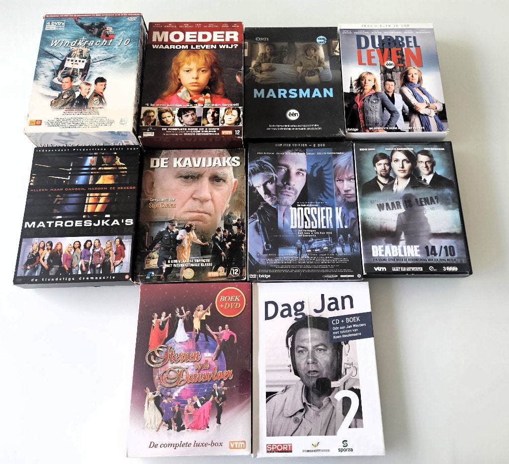 Vlaamse TV series, Ophalen of Verzenden
