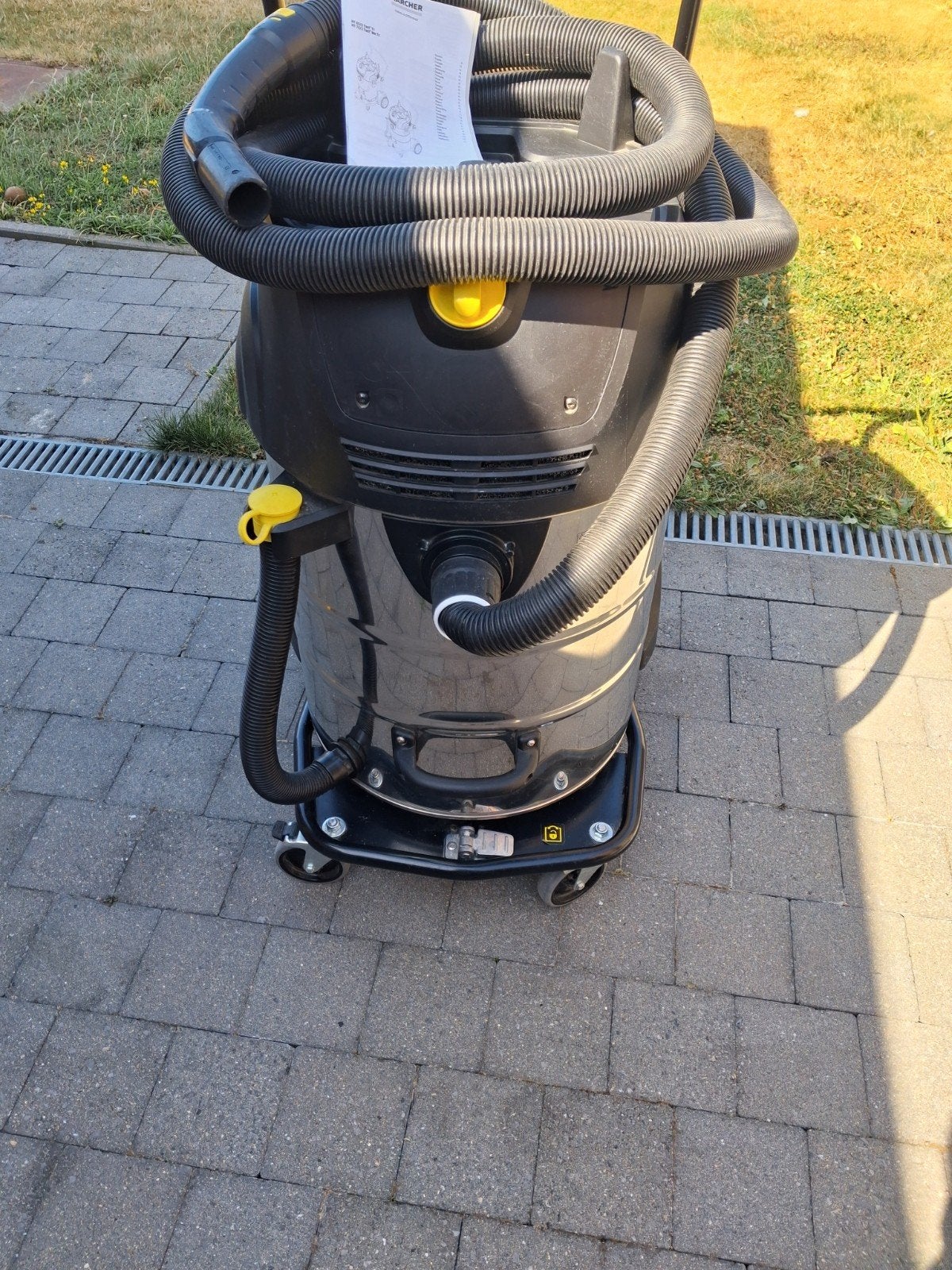 waterstofzuiger/bouwstofzuiger kärcher ton 60 liter, Ophalen, Zo goed als nieuw, Waterstofzuiger