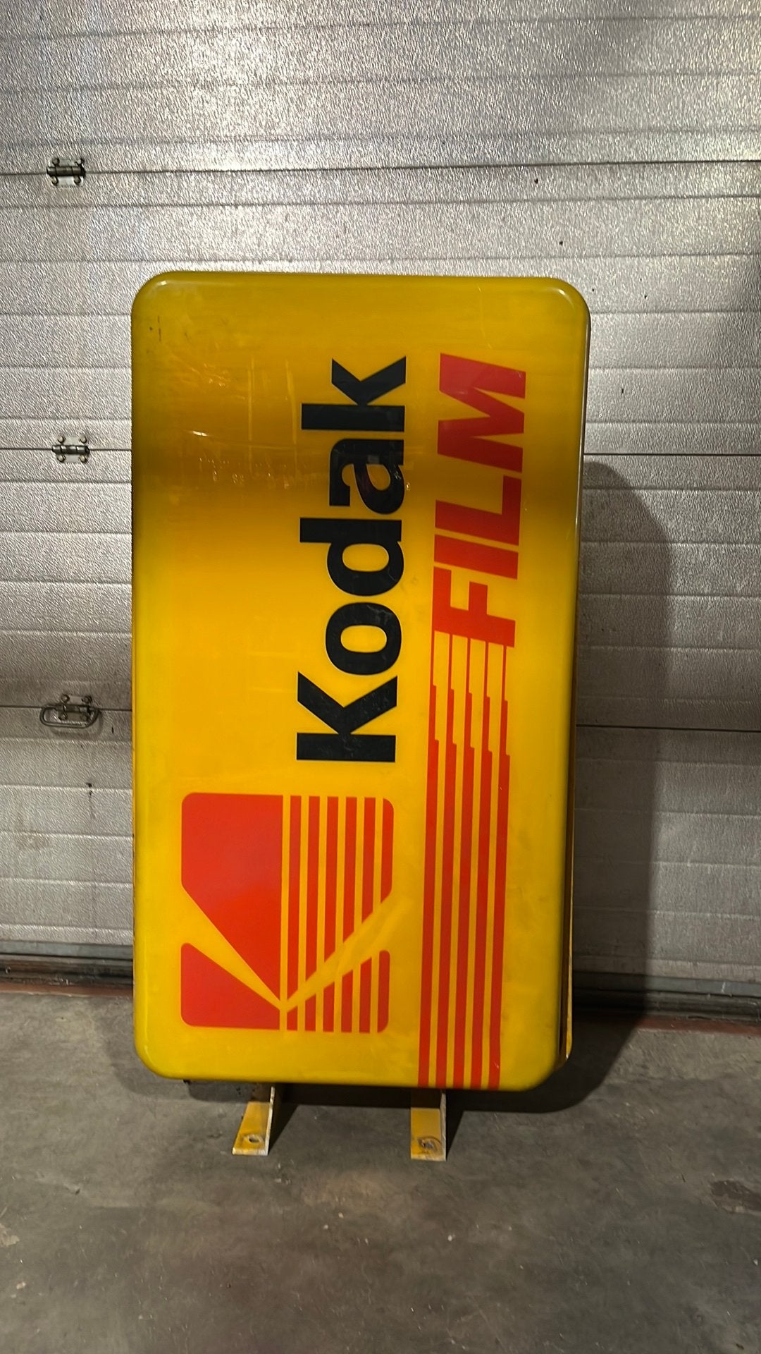 Kodak vintage lichtbord, Ophalen, Zo goed als nieuw