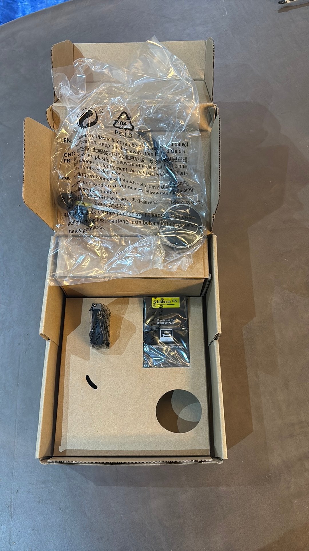 Jabra PRO 9450 EMEA, Audio, Tv en Foto, Hoofdtelefoons, Ophalen, Nieuw, Jabra, Zwart