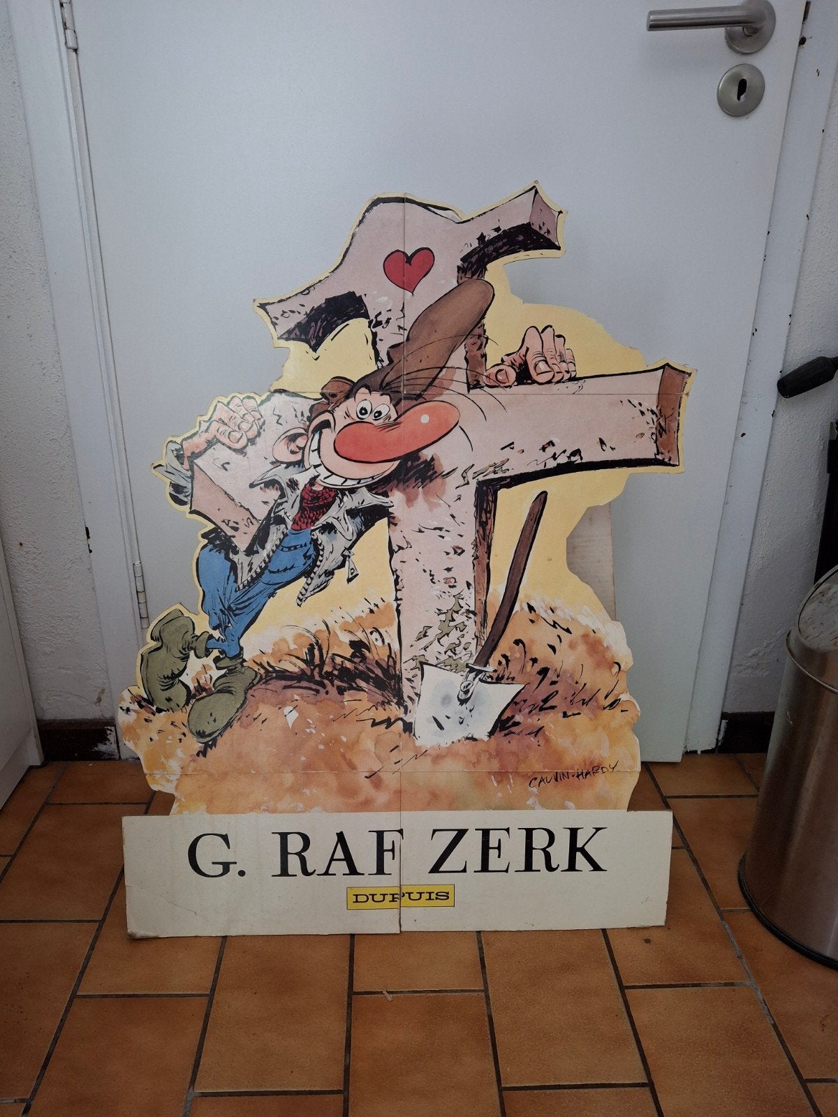 grafzerk standup, Boeken, Ophalen, Gelezen, Cauvin & Hardy