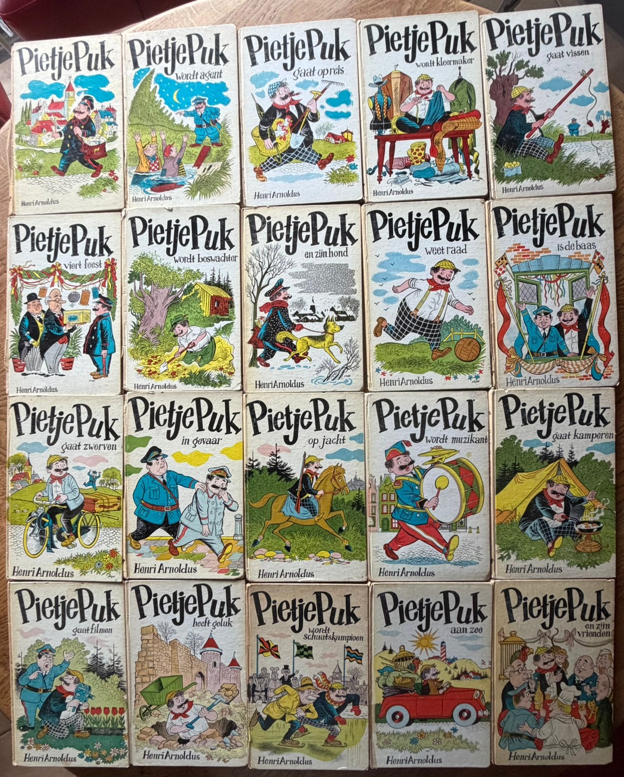 Complete reeks Pietje Puk boeken, Enlèvement ou Envoi, Comme neuf