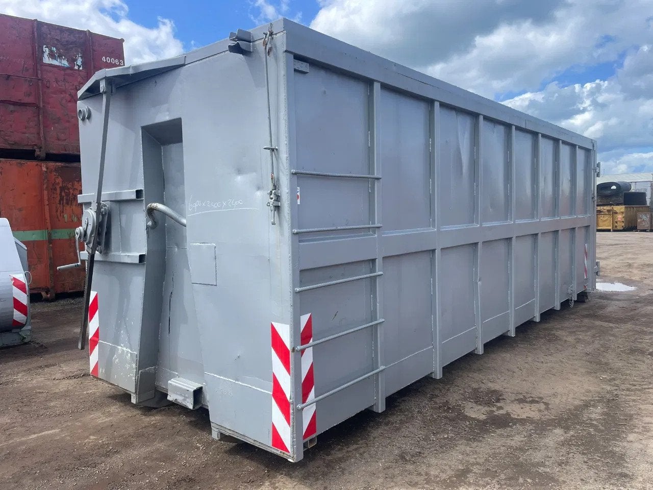 ALL-IN Containers 39m3 hydraulische klepcontainer, Zakelijke goederen, Machines en Bouw | Keten en Containers