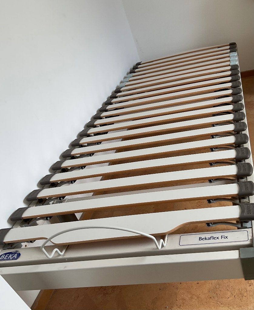 2x single bed, Bekaflex Fix, Huis en Inrichting, Slaapkamer | Bedden, Ophalen, Overige materialen, Gebruikt, Eenpersoons