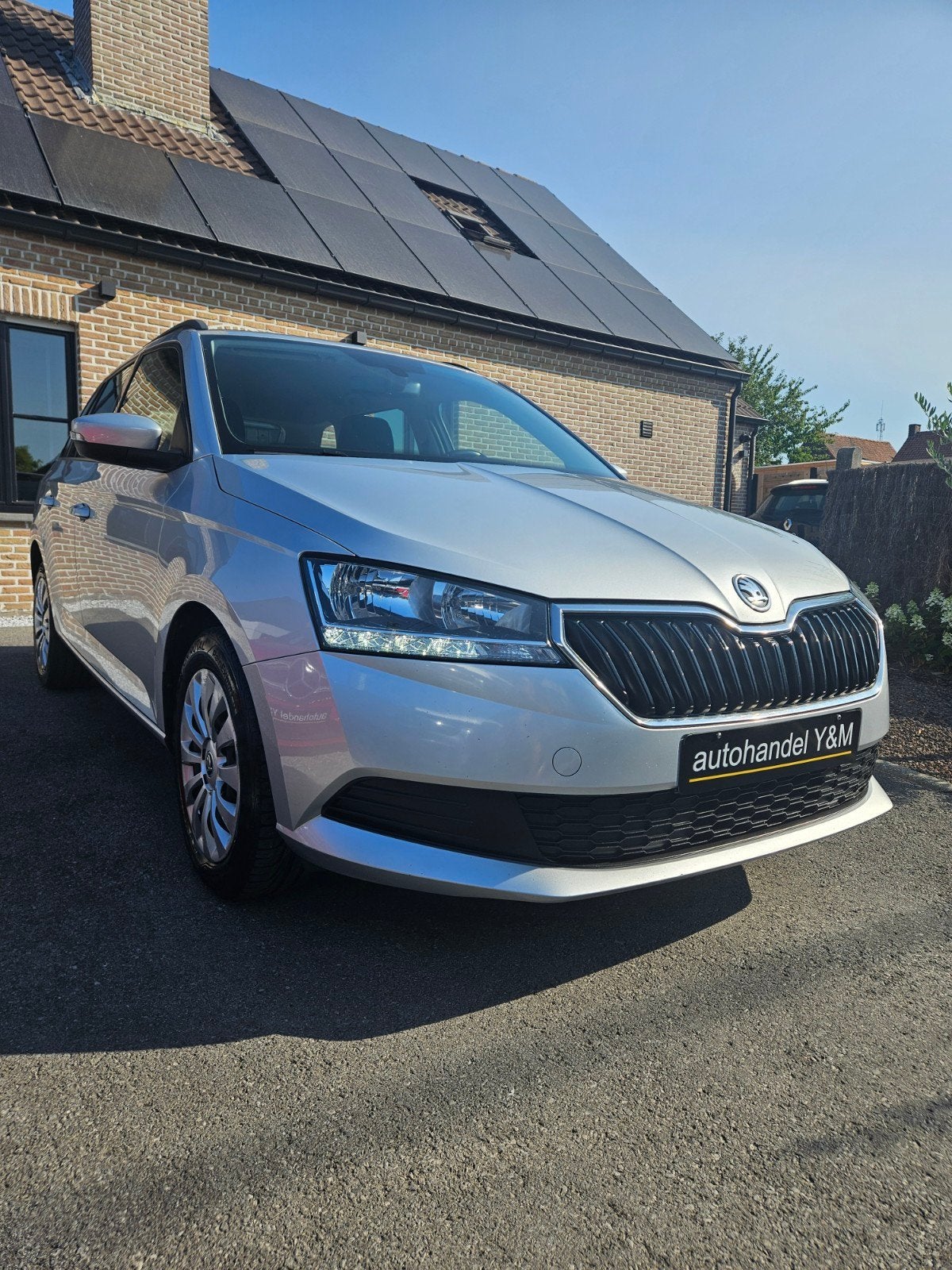 Skoda Fabia braek 1.0 Benzine️⛽️bouwjaar 05/2022/✅️Gekeurd, Autos, Skoda, Argent ou Gris, Achat, Euro 6, Entreprise