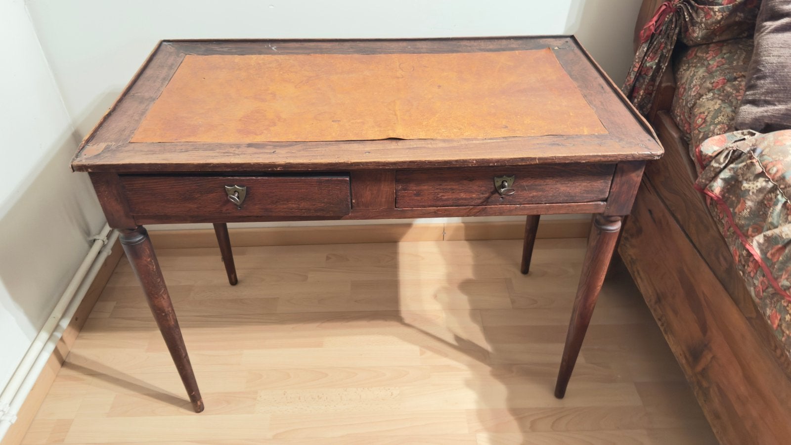 Ancien bureau 1m x 55 x 75, Enlèvement, Comme neuf