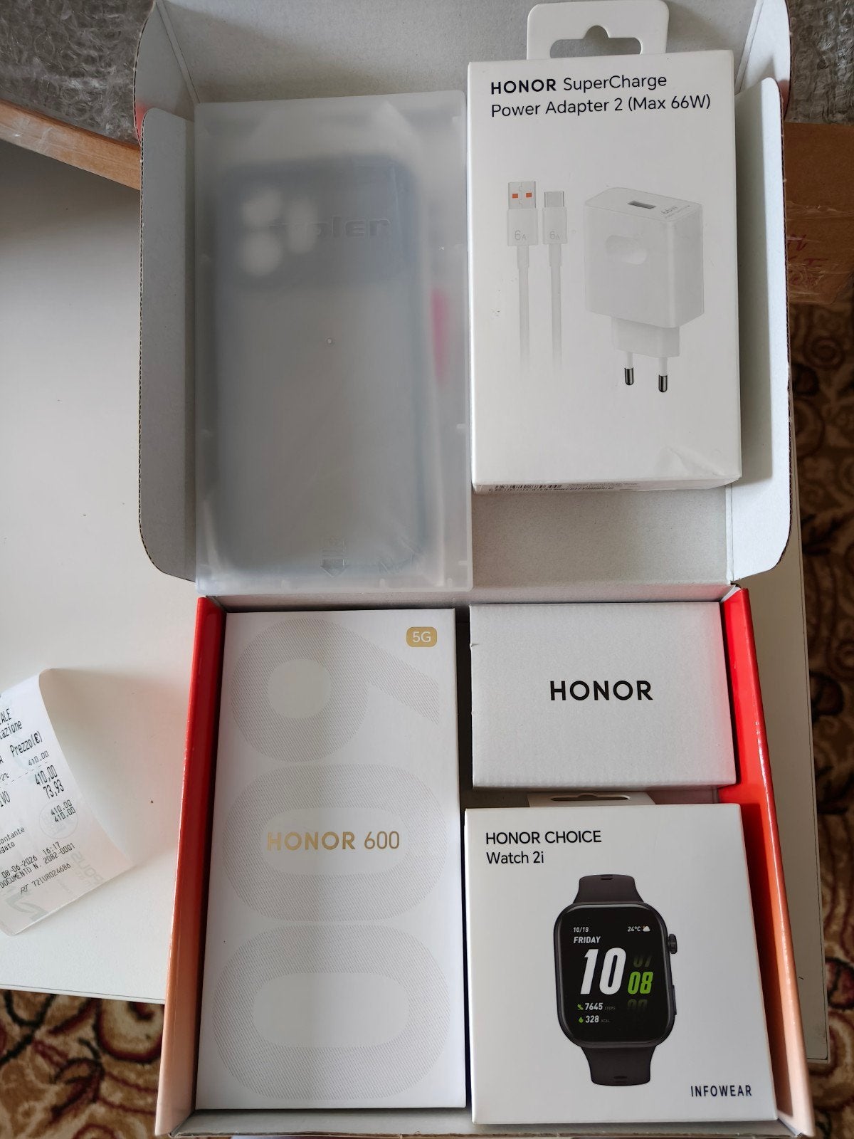 honor 600 256gb neuf accesoires, Enlèvement ou Envoi
