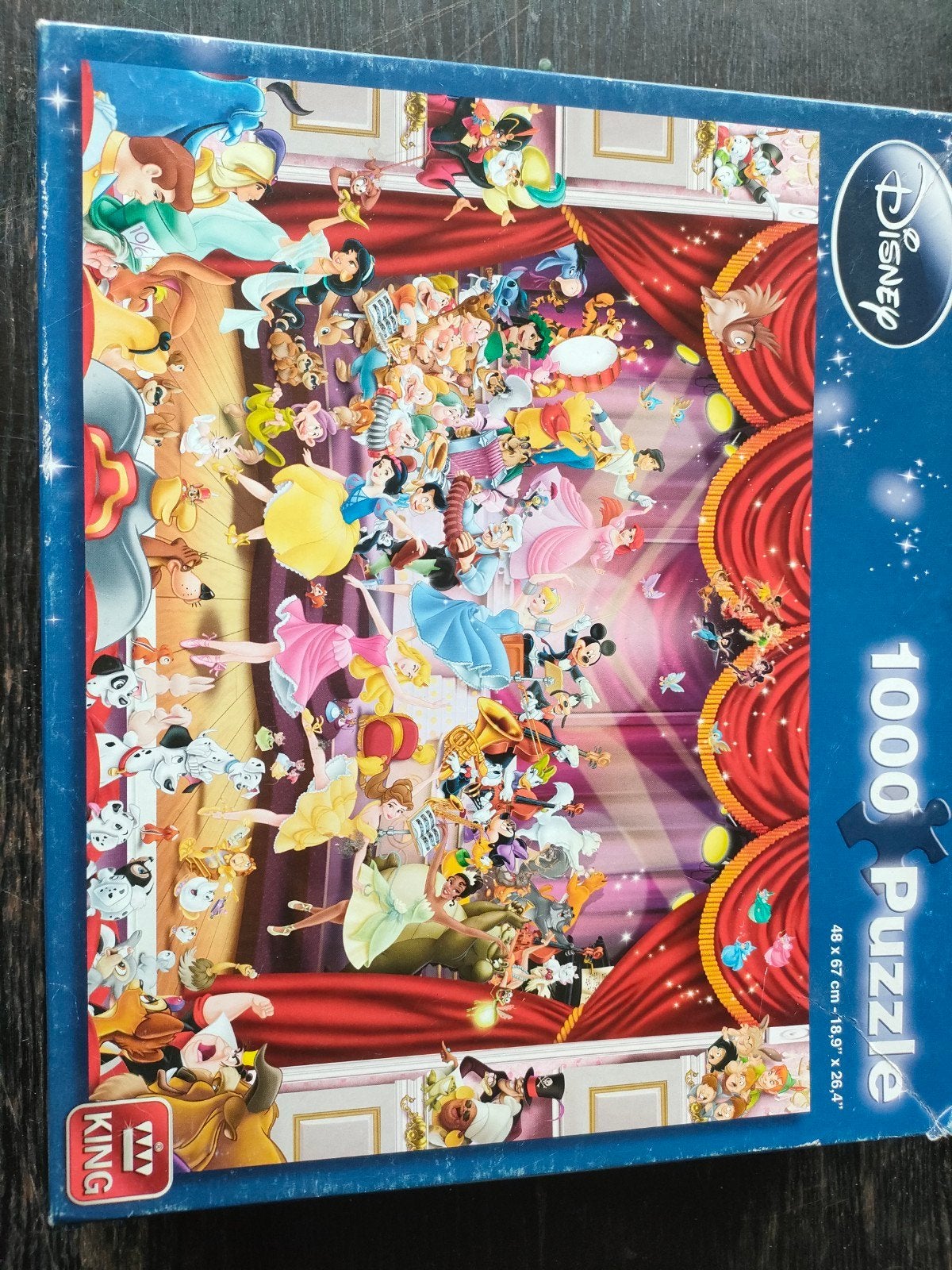 Puzzel Disney 1000 blokjes, Hobby en Vrije tijd, Ophalen, 500 t/m 1500 stukjes, Zo goed als nieuw, Legpuzzel
