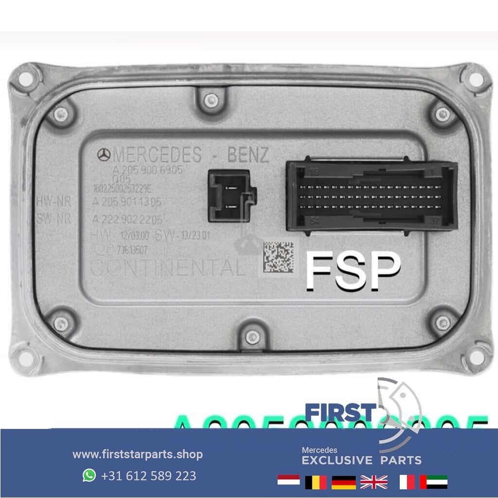 A2059006905 W205 C205 Koplamp Module LED C Klasse 2018 L/R O, Utilisé, -, -, Enlèvement ou Envoi