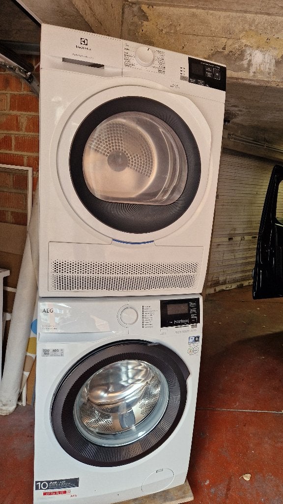 Machine à laver AEG 8kg A +++. Sèche linge A condensation, Electroménager, Enlèvement, Comme neuf