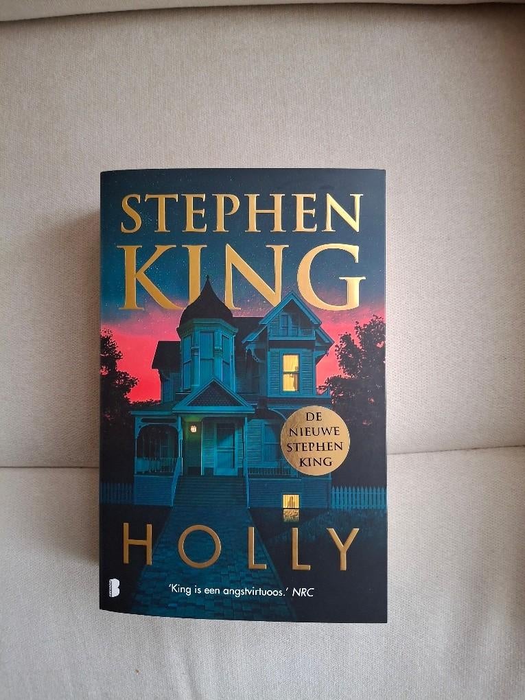 STEPHEN KING - HOLLY, Boeken, Thrillers, Zo goed als nieuw, België, Ophalen of Verzenden