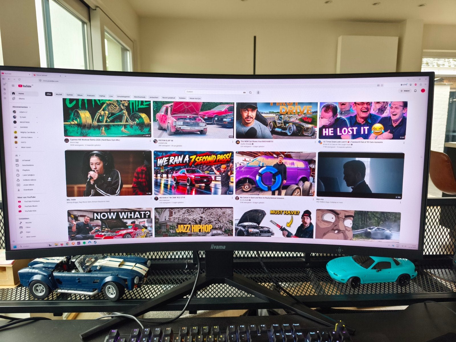 IIyama G-Master GB3466WQSU 34" monitor, Computers en Software, Iiyama, DisplayPort, 1 tot 2 ms, Overige resoluties