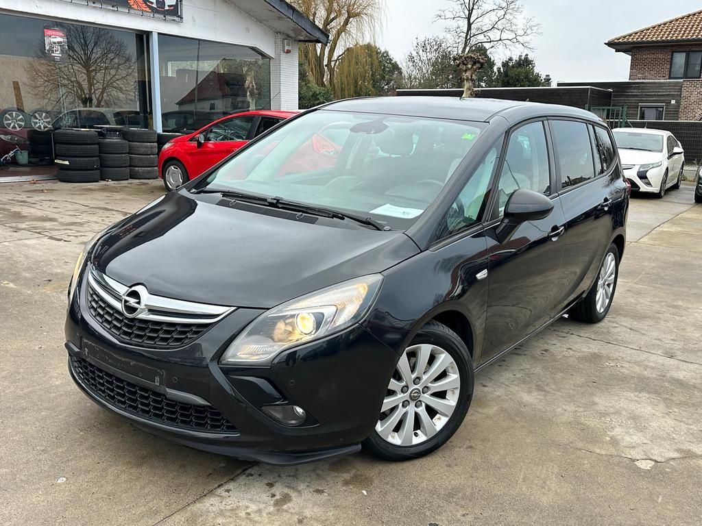 Opel Zafira Tourer 1.4L Benzine 2015 Euro 6, Auto's, Euro 6, 7 zetels, Bedrijf, 1364 cc