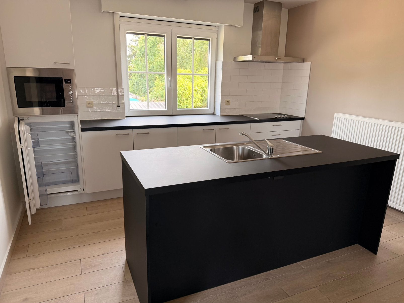 Complete keuken VASCO te koop, Huis en Inrichting, Keuken | Complete keukens, Ophalen, Gebruikt, Zwart, Overige typen