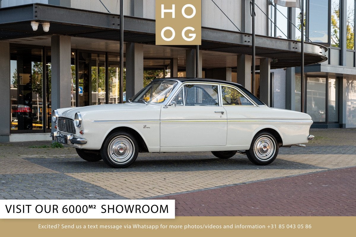 Ford Taunus 4P 12M 1500 TS (bj 1966), Lederen bekleding, 4 zetels, Gebruikt, Overige modellen
