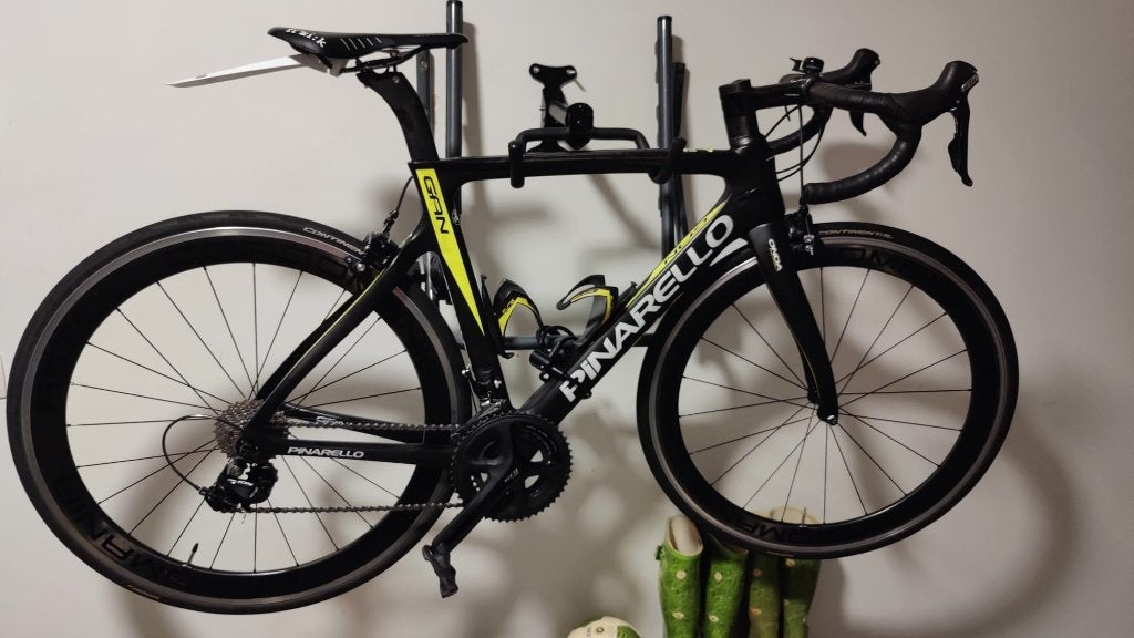 Koersfiets Pinarello maat 51,5 versnellingen Shimano 105, Minder dan 10 versnellingen, Gebruikt, 26 inch, Velgrem