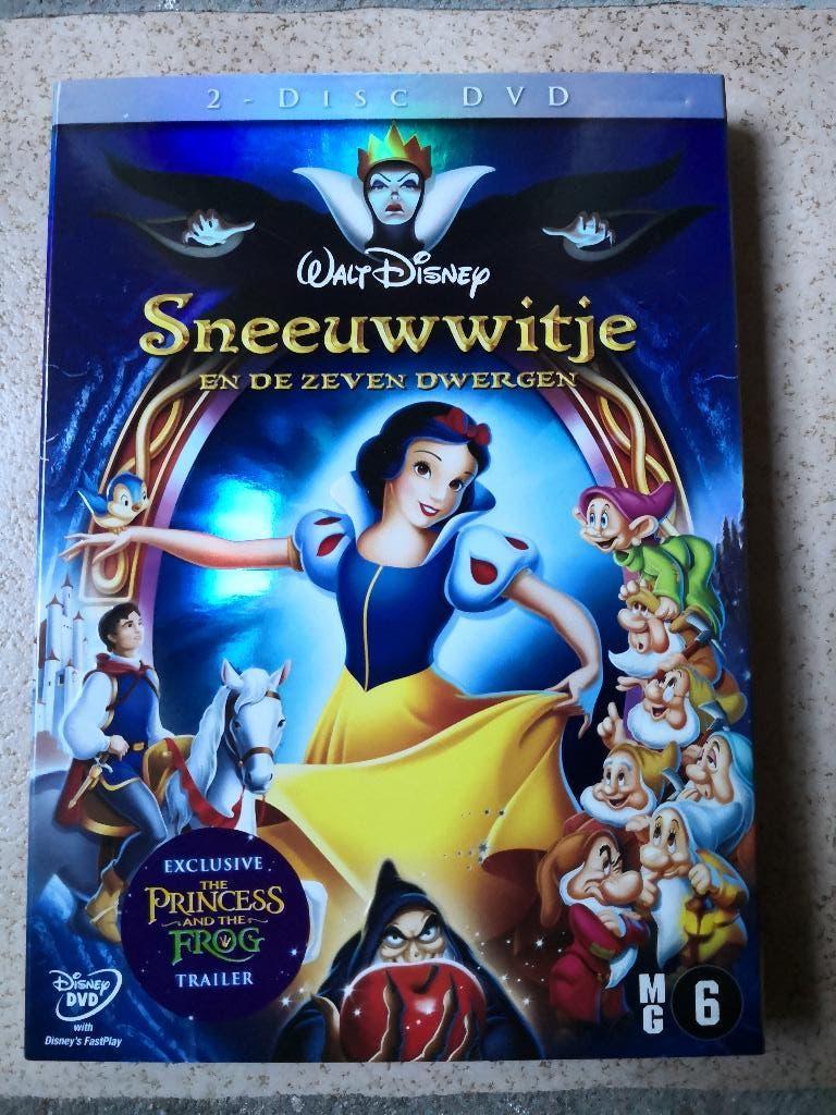 Walt Disney dvd sneeuwwitje en de zeven dwergen, Ophalen of Verzenden