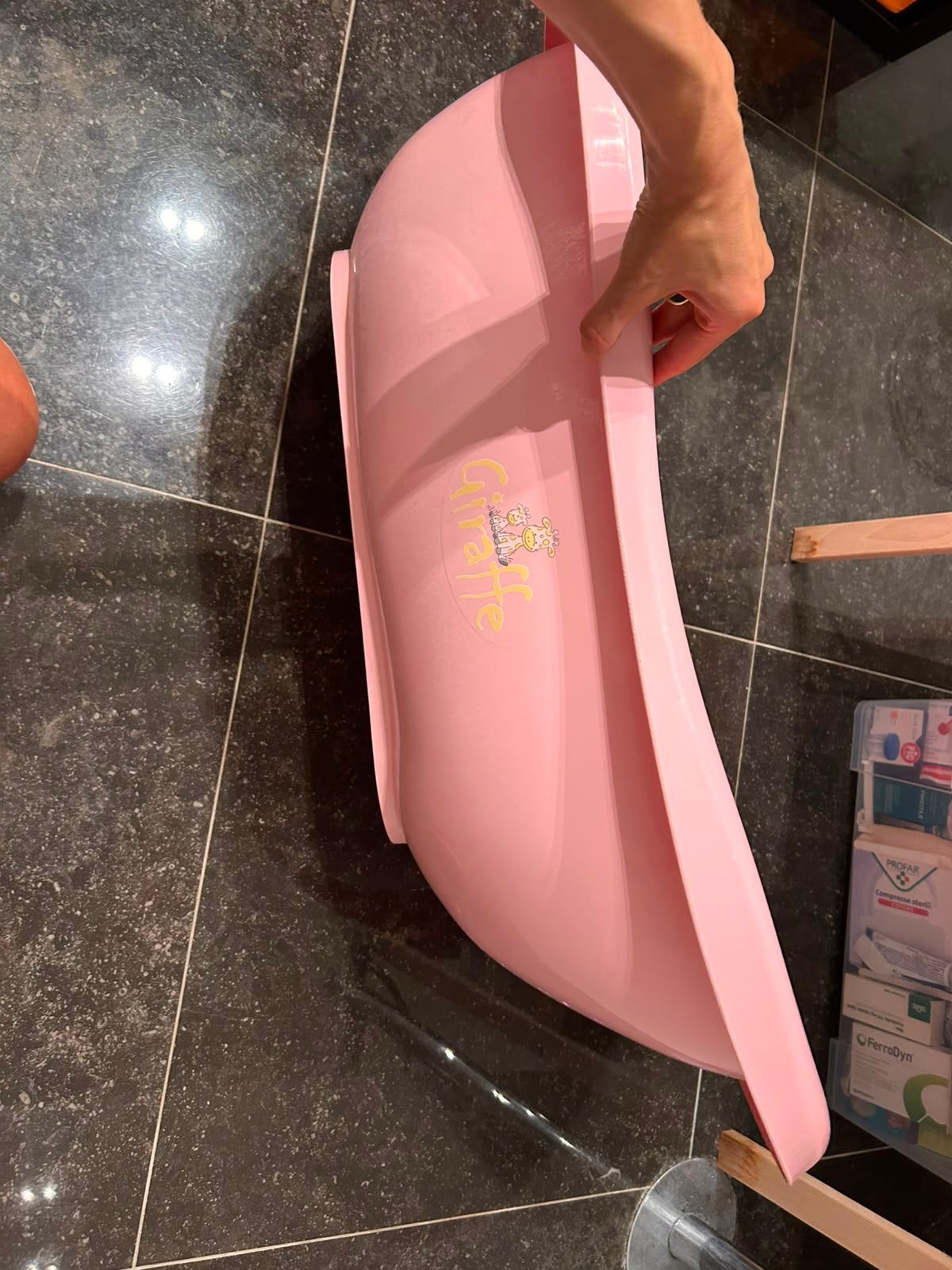Baignoire pour bébé Giordani – rose, Enlèvement ou Envoi, Comme neuf